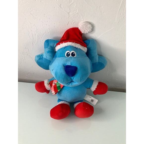 Blues Clues Santa Claus Christmas Plush toy EUC - Picture 8 of 8